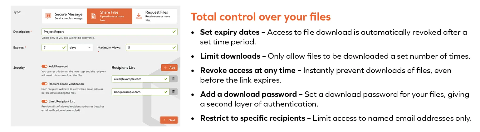 Hexiosec Transfer - The solution