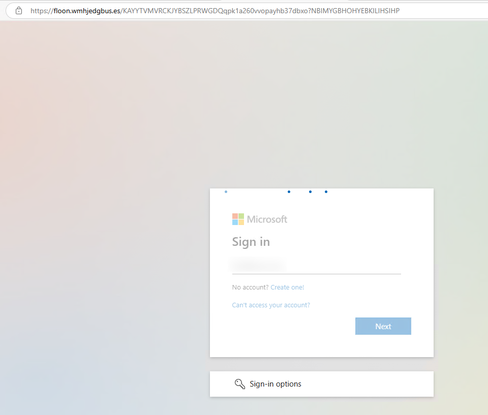 Phishing Page