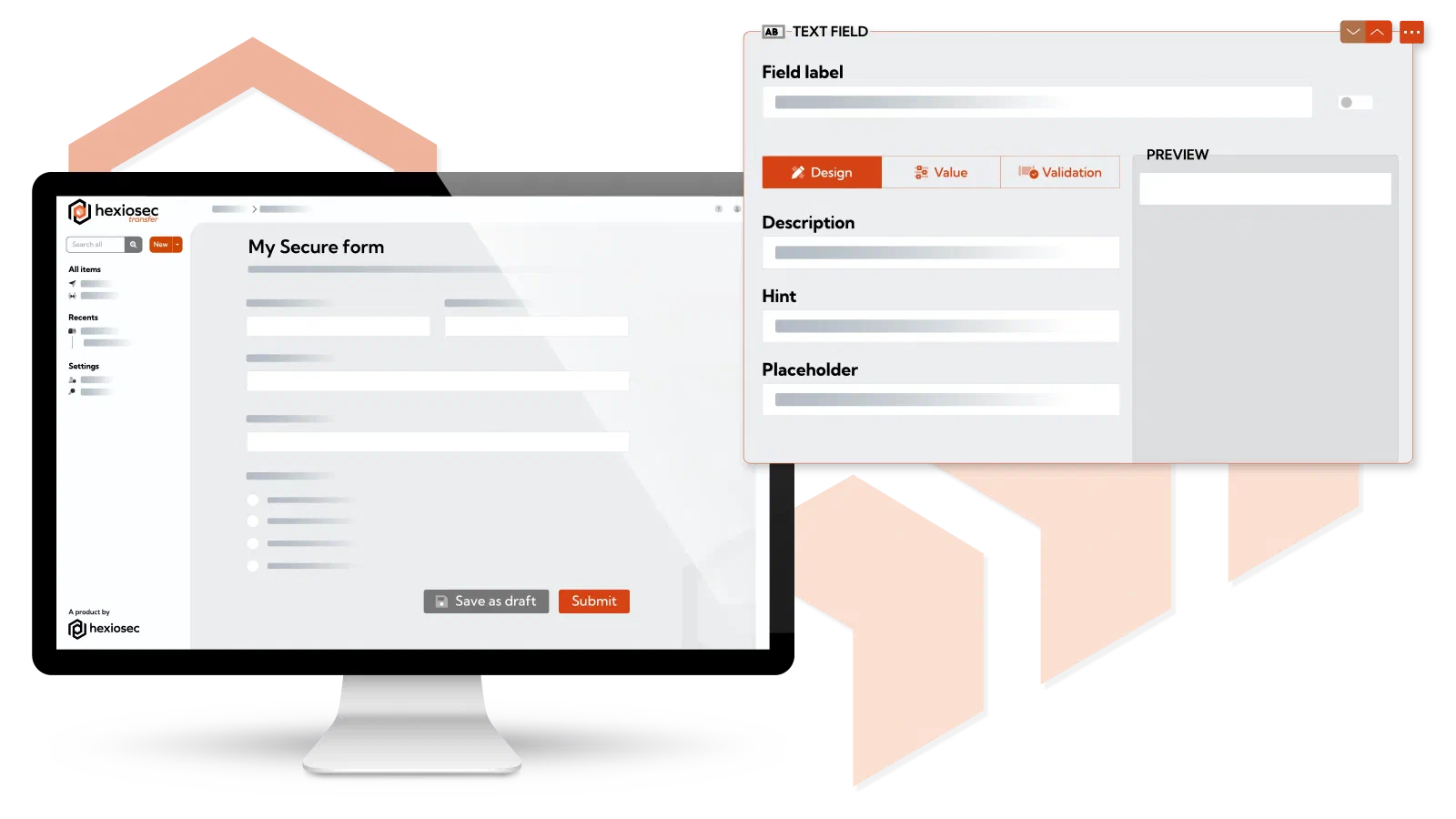 Secure online forms hero image