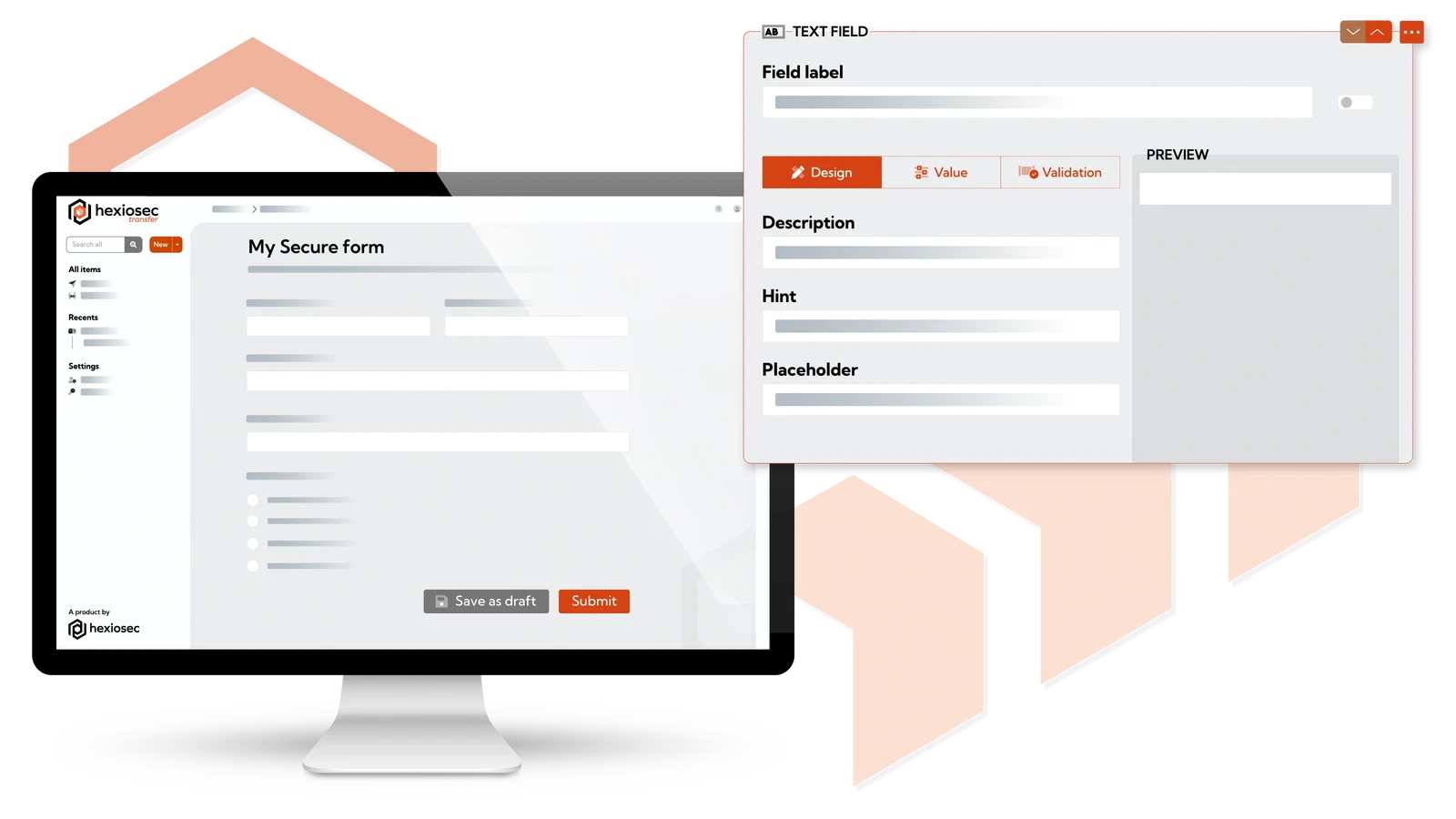 Secure online forms hero image