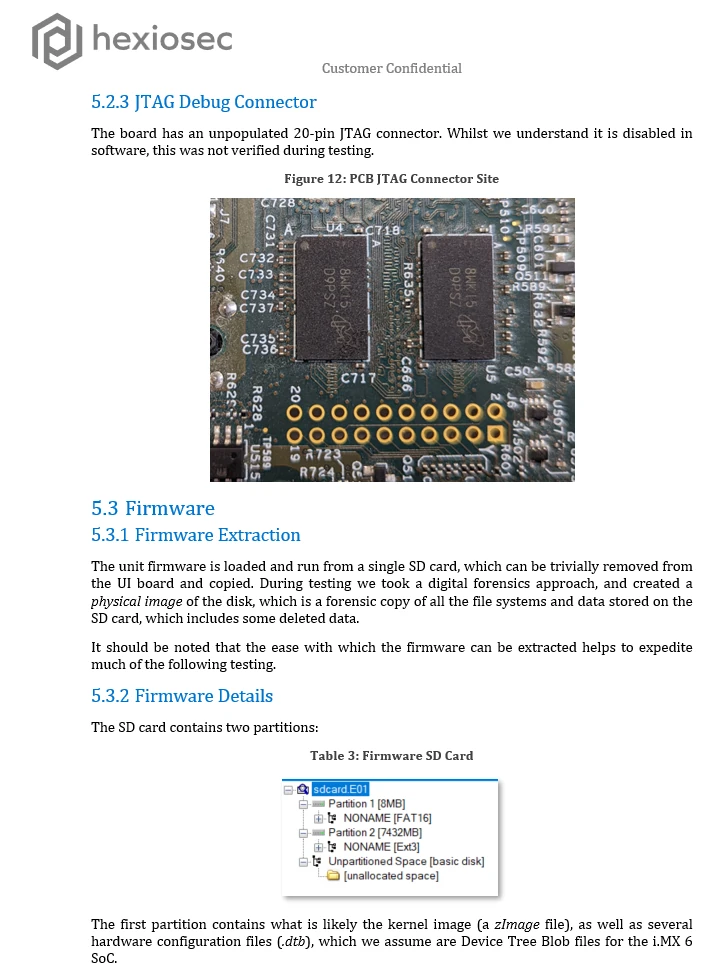 Example report